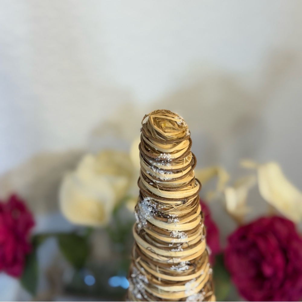 Christmas Tree Holiday Rustic Accent Decor. 19 1/2” tall and 5” wide‎ - Picture 3 of 4